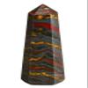 Amazing Gemstone Iron Tiger Eye Crystal Towers ~ Natural Healing Point Obelisk for Reiki and Grid (2 to 3 INCH) view 1