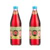 t.g.kiat Rose Syrup (750ml) (Pack of 2) Bottle - Gluten Free - Vegetarian - Baking & Dessert Syrup view 1