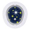 Sticker for Dexcom G7 Sensor 2x Starry Sky myDili Diabetes view 1