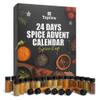 Topline Spice Advent Calendar 2025-24 Seasoning Mixed Herbs and Spices Advent Calendar for Chefs, Foodies, Men & Women  24 Jars of Herbs Culinary Christmas Hamper Gift - Xmas Countdown Present view 1