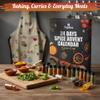 Topline Spice Advent Calendar 2025-24 Seasoning Mixed Herbs and Spices Advent Calendar for Chefs, Foodies, Men & Women  24 Jars of Herbs Culinary Christmas Hamper Gift - Xmas Countdown Present view 3