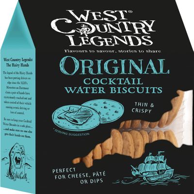 West Country Legends Original Cocktail Water Biscuits 100g