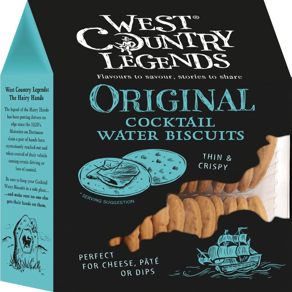 West Country Legends Original Cocktail Water Biscuits 100g