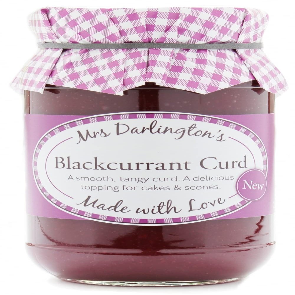 Mrs Darlington's Blackcurrant Curd, 320 g