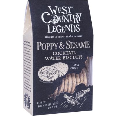 West Country Legends Cocktail Water Biscuits 100g