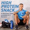 Applied Nutrition Swirl Protein Bars - High Protein, Low Sugar, On The Go Gym Snack Bar (12 Pack) (White Chocolate Peanut) view 2