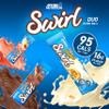 Applied Nutrition Swirl Protein Bars - High Protein, Low Sugar, On The Go Gym Snack Bar (12 Pack) (White Chocolate Peanut) view 3