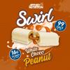 Applied Nutrition Swirl Protein Bars - High Protein, Low Sugar, On The Go Gym Snack Bar (12 Pack) (White Chocolate Peanut) view 4