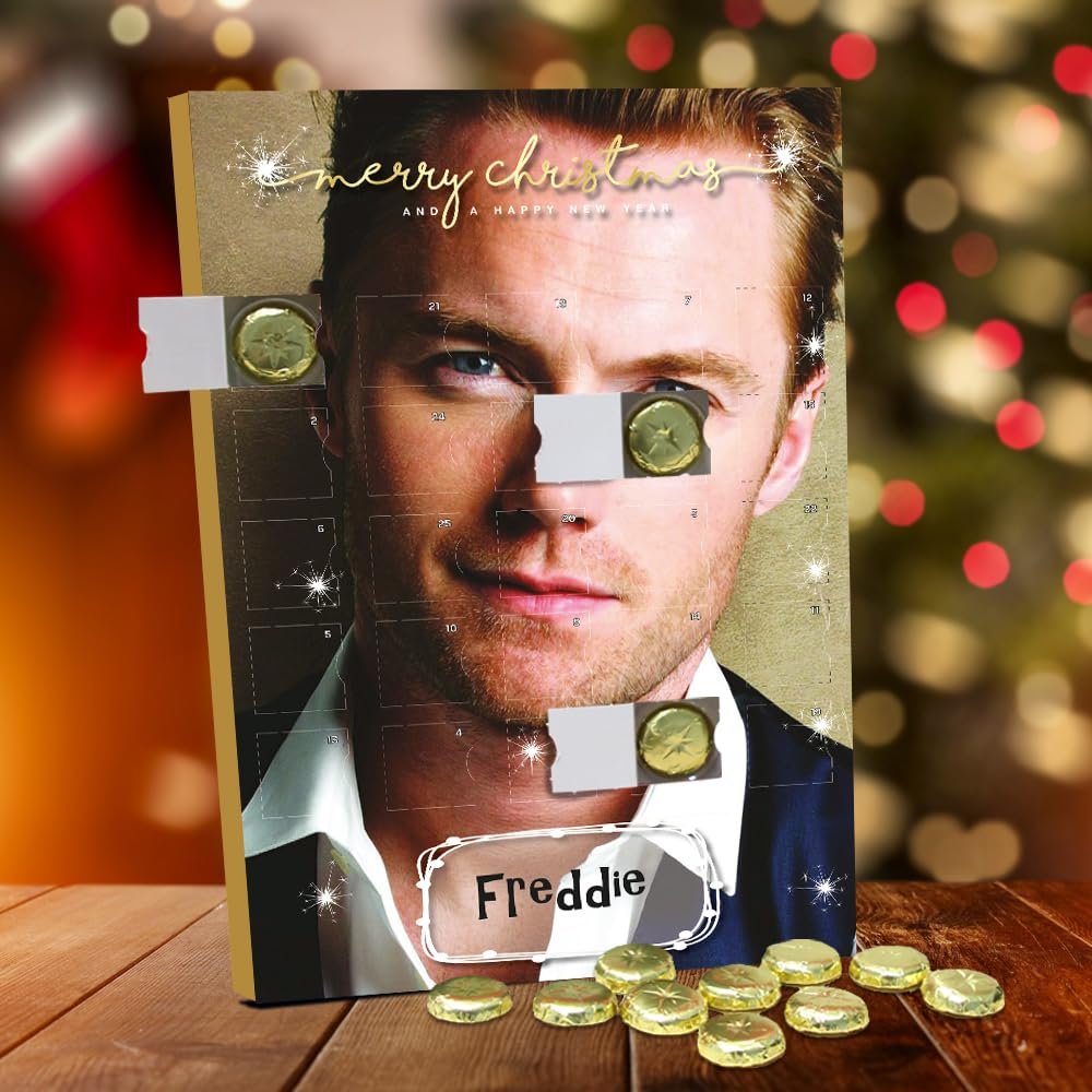 Ronan Keating Personalised Chocolate Advent Calendar
