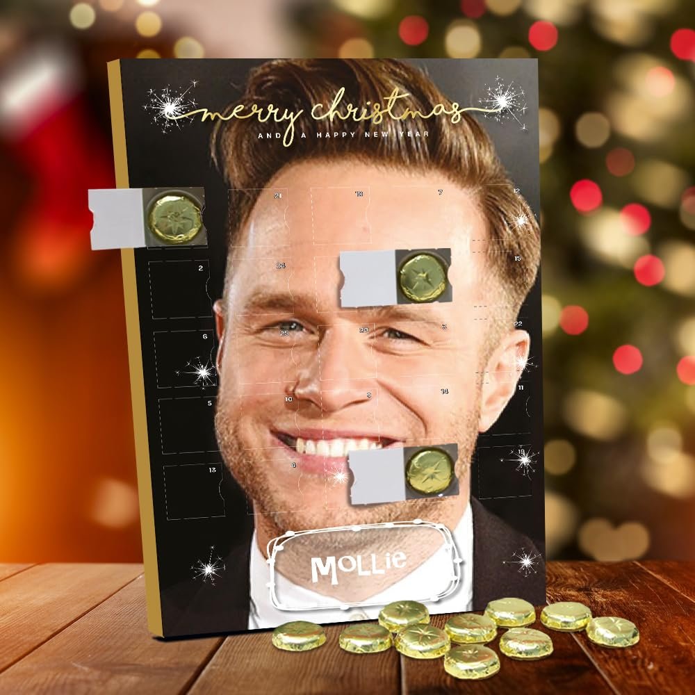 Olly Murs Personalised Chocolate Advent Calendar