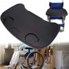 KLZUOPT Electric Heated Blanket Wheelchair Tray Plastic Thickening Wheelchair Lap Universal Trays Desk Fit for Manual Powered or Electric Wheelchairs Wheelchair Tray Table Accessories view 2