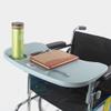 KLZUOPT Electric Heated Blanket Wheelchair Knee Tray Table, Wheelchair Accessories with Cup Holder, Universal Tray Table Suitable for Manual or Electric Wheelchair Portable Children's Chair view 2