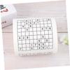 Alipis Sudoku Printed Toilet Paper Roll 4pcs Creative Tissue Roll Bathroom Funny Novelty Soft Tissue for Home and Office Use view 4