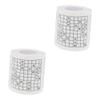 Alipis 2pcs Sudoku Printed Toilet Paper Roll Funny Tissue Paper for Bathroom Home Decor view 1