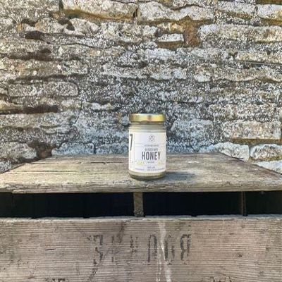 British Luxury Soft Set Honey -  Pure and Natural, British Honey/UK Honey (227g Glass jar)