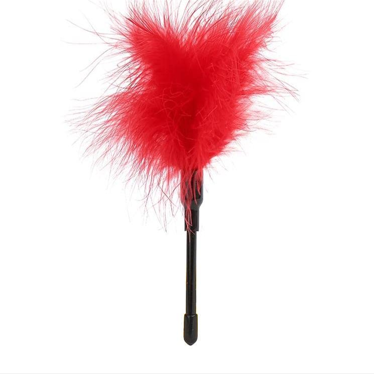 Adult Props Chicken Feathers Flirting Black Feathers Funny Feather Stick Couple Flirting Toys Adult Supplies