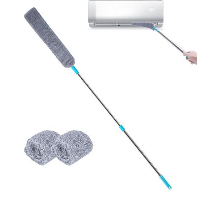 Retractable Gap Dust Cleaner, Retractable Dust Cleaner Gap, Telescopic Dust Brush for Dry and Wet, Cleaning Tools for Home and Kitchen, 156cm