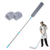 Retractable Gap Dust Cleaner, Retractable Dust Cleaner Gap, Telescopic Dust Brush for Dry and Wet, Cleaning Tools for Home and Kitchen, 156cm view 2