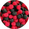 Crunchy Small Blackberry and Raspberry Sweets - 1 KG bag - Blackberries and Raspberries - Bobbly Sweets view 1