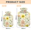 YOUJUNER Hot Water Bottle with LGBT Gay Pride Rainbow Flag Cover 1 Litre Large Hot Water Bag Warm Comfort Hand Feet Warmer view 3