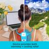 BLACK + DECKER Comfortpak, Wearable Cooling and Heating Device, Breeze Blue (BCWCC101-61) view 3