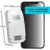BLACK + DECKER Comfortpak, Wearable Cooling and Heating Device, Breeze Blue (BCWCC101-61) view 4