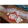 Santex 20 Paper Napkins Merry Christmas 33 cm Red view 3