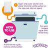 Vamoosh 6 in 1 Dishwasher Cleaner 2 x Cleans - Deep Cleaner, Limescale Remover, Odour Eliminator, Grease Remover - Deep Clean Performance, Less Plastic, Citric Acid view 2