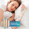 Actesso Breathable Wrist Brace Splint with Support Strap - Ideal for Carpal Tunnel, Sprains, and Tendonitis (Beige, Left Hand, XL) view 3