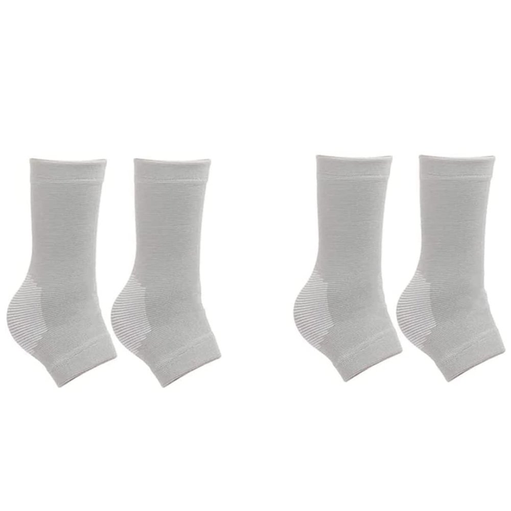2 Pairs Bamboo Compression Socks, Bamboo Anti Fatigue Sleeping Socks Open Toe, Neuropathy Socks Pain Relief for Feet, Ankle Swelling, Better Blood Flow., Keep Warm in Winter Outdoor Sports