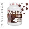 Medi-Evil Nutrition Whey Dynamic Protein, Triple Chocolate Flavour, 2kg Whey Protein Powder for Muscle Growth, Vegetarian | 66 Servings view 2