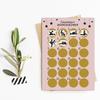 Nastami Scratch Off Postcard Advent Calendar (Kamasutra) view 2