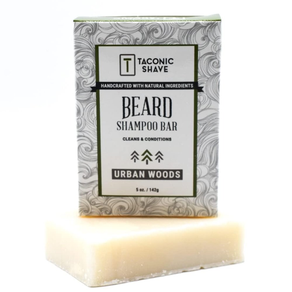 Taconic Shave Beard Shampoo Bar - All Natural/Handcrafted - 5.5 Oz.