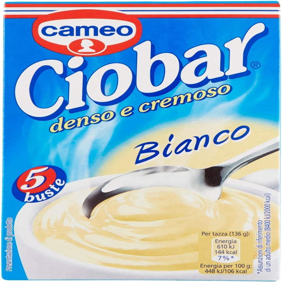6 x Cameo Ciobar Bianco hot chocolate hot chocolate 750 g 6 x 5 bags