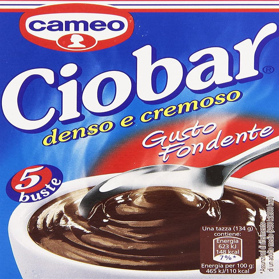 6 x Cameo Ciobar Gusto Fondente Dark Hot Chocolate 690 g 6 x 5 Bags