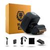 Skull Shaver One Lion Gold Pro Face Shaver for Men - Electric Shaver with Stepped Twin Foil, Gold view 1