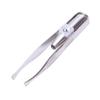 Steel Eyelashes Eyebrow Tweezer + LED Light view 3