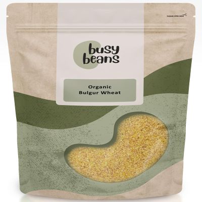 Organic Bulgur Wheat - Certified Organic - by Busy Beans Organic (3kg)
