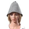 Fopytu Sauna Hat Wool Felt Russian Banya Sauna Cap with Hang Loop Supply for Hot Dry Steam Room Bath Accessories view 1