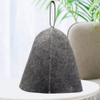Fopytu Sauna Hat Wool Felt Russian Banya Sauna Cap with Hang Loop Supply for Hot Dry Steam Room Bath Accessories view 2