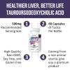 TUDCA 500 mg, Tauroursodeoxycholic Acid with Humic and Fulvic Acids, Beet Root and Additional Botanicals, Bile Salt Supplement for Liver and Digestive Support, 60 Capsules view 4