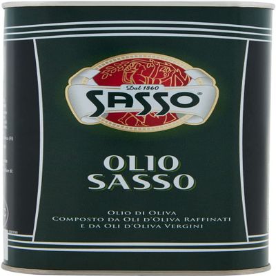 3 x Sasso Olio Extra Virgine D'oliva Virgin Olive Oil 500 ml 100% Italian