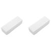 Accessories 400 Pack Hair Removal Waxing Strips Non Woven Wax Strips Epilating Strips White (Color : White) view 1