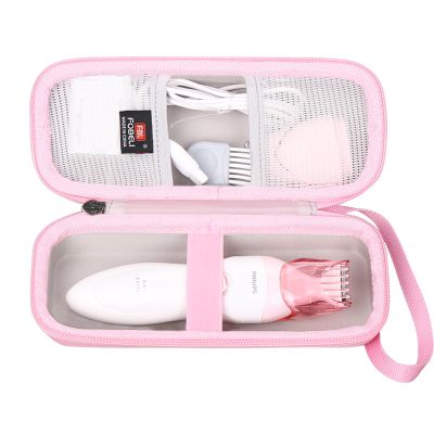FBLFOBELI Hard Storage Case Compatible with Braun Epilator Silk-epil 3 3-270 Hair Removal Shaver Trimmer, EVA Protective Travel Carrying Container Bag
