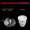 12 pairs of silicone earplugs, three layers of silicone sound insulation earplugs, noise isolation, earphone replacement plugs, suitable for most earphones (3 sizes, S/M/L) view 4