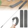 1 Set Gap Dust Cleaner Retractable Microfiber Gap Dust Brush Flexible Long Flat Gap Duster with Extendable Pole and Cloth Cover for Sofa Bed Furniture Bottom Ceiling Fan Blinds view 3