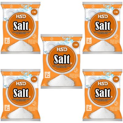 1kg Dishwasher Salt, Powerful Cleaning Dishwasher Salt, softener salt, Best For Laundry Kitchen Dish Washing, Compatible to All Water Softner Machines, Premium Food Grade 100% Genuine British Salt (5)