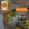 1kg Dishwasher Salt, Powerful Cleaning Dishwasher Salt, softener salt, Best For Laundry Kitchen Dish Washing, Compatible to All Water Softner Machines, Premium Food Grade 100% Genuine British Salt (3) view 3