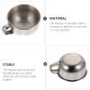 Beaupretty 2pcs Stainless Steel Men's Shaving Bowl Soap Bubble Bowl Handle for Shaving Lather in Bathroom view 4