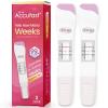Accufast 2X Pregnancy Test with Week Indicator - Tell You How Many Weeks Pregnant, 25 MIU/ml Pregnancy Test for Early Detection, hCG Level Test for 1-4 Weeks Pregnant view 1
